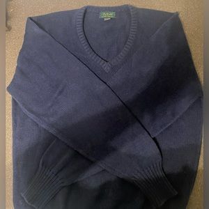 Byford London New York Vintage Blue 100% Cotton Sweater Men's Size L US